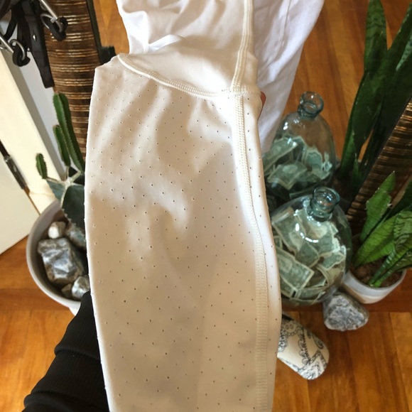 SOLD. Lululemon Mind over miles tight white - Picture 6 of 7